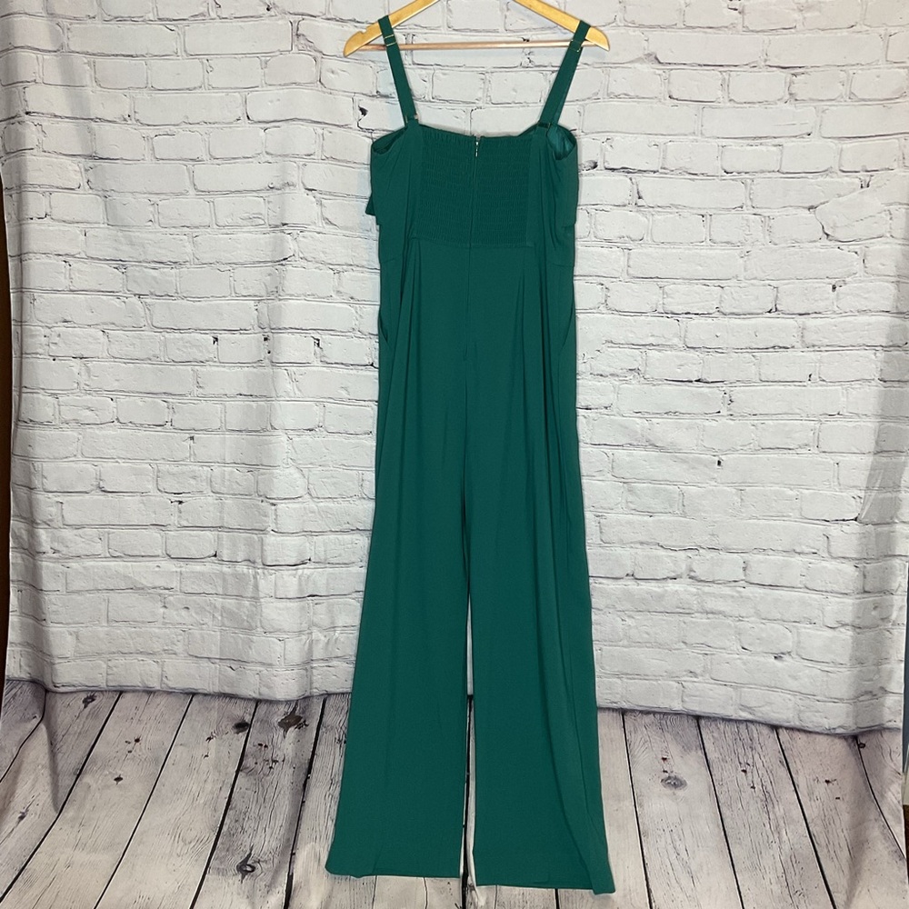 Lilly Pulitzer Hosta Green Kavia Jumpsuit 10 - Picture 8 of 15